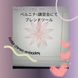 ベルニナ9の講習会が始まりました💕